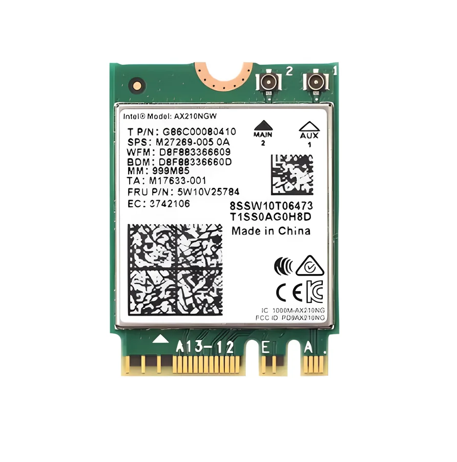 Intel AX210 WiFi 6E Wireless Card